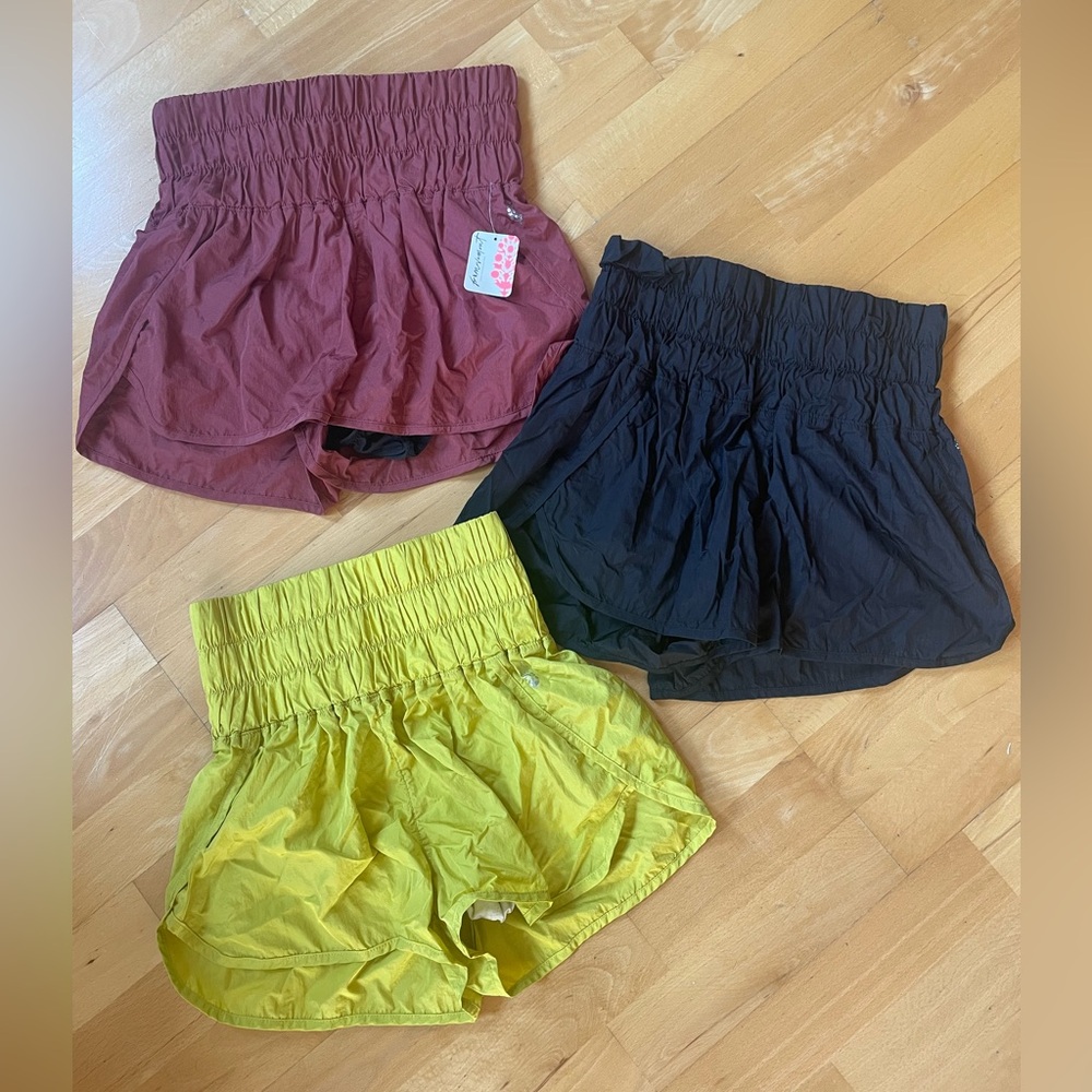 Bundle of free people athletic shorts with liner - all size small
